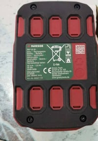 بطارية ٢أمبير • شاحن جديد • باركود أصلي