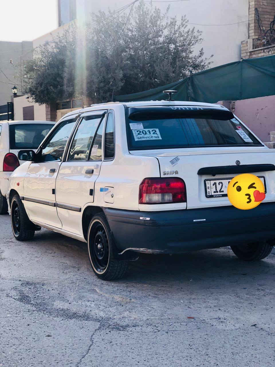 السلام عليكم سايبا موديل 12
كير محرك شرط 
صبغ جاملغ امامي جهت السايق 
كابون بانزين 
سنويه لل 30
 تخم تاير جديد 
قفل مركزي 
شاشه + كامره
لايت زنون
للتواصل ***********
