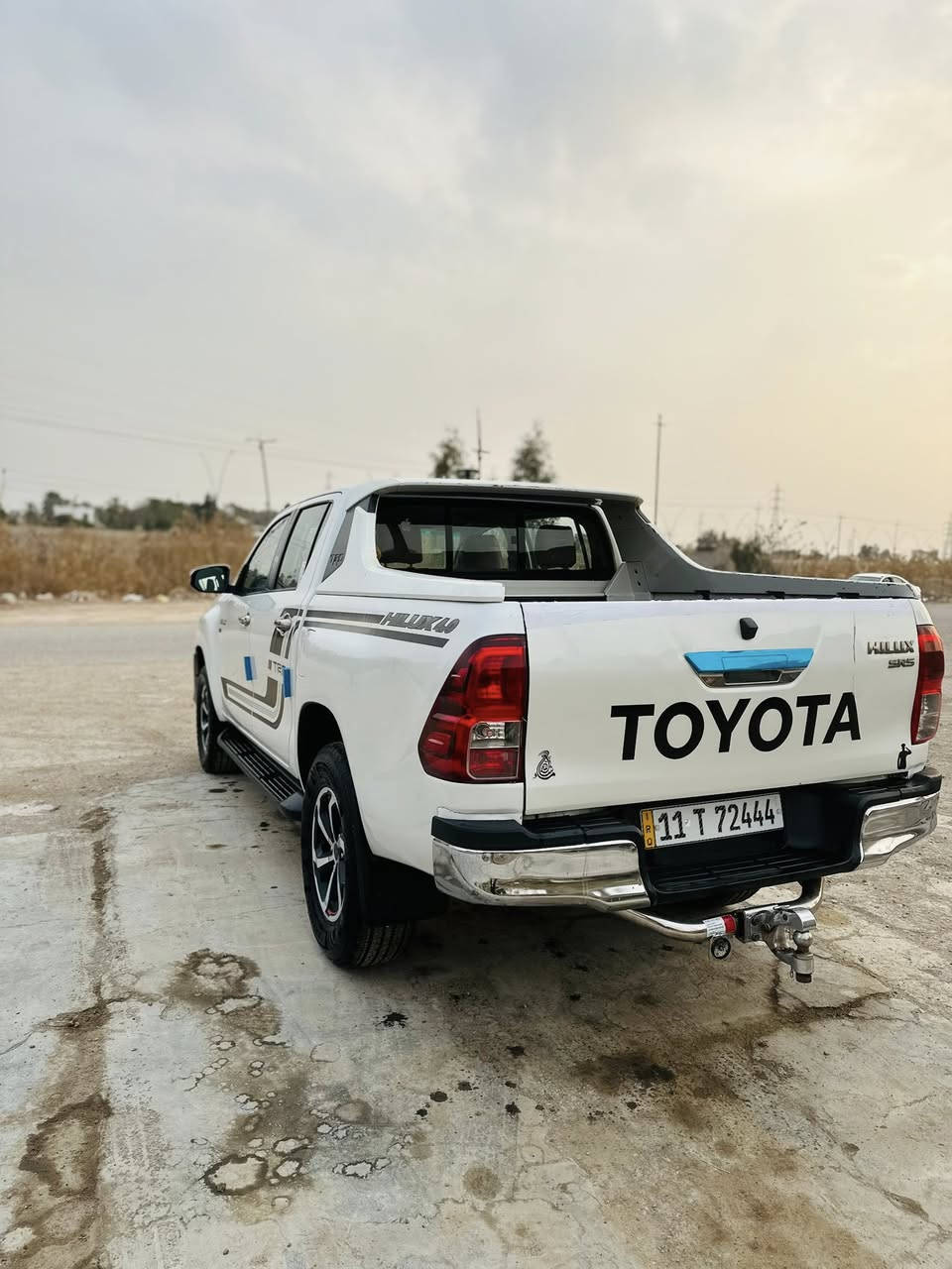 السلام عليكم هايلوكس  تي اردي موديل 19 للبيع والستفسار على الرقم ***********
