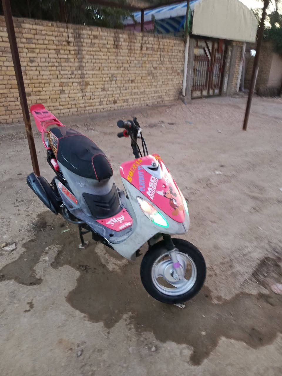 دراجه ماكس منغولي للبيع مكينه 55 المكان سوق الشيوخ كرمه بني سعيد الرقم التلفون *********** وسعر 450 بها مجال قليل
