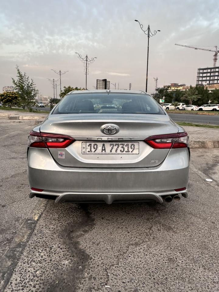 كامري موديل ٢٠٢٣ SE
( المواصفات  )

بجم كبس

ايرباكات سليمة

لون السياره (فضي لامع)

ماشية39

شاشة جبيرة. 

نضام car play + AUTO ANDROIOD

نضام خرائط وانترنيت 

نضام ABS

كاميرا دوارة

اوتو هولد 

كشن كهرباء 

منافذ شحن 

شفتات استيرن 

اشاير بالمري الجانبيه 

كشنات جلد اسود 

دركه جلد اخياط 

تحديد مسار

نضام مانع تصادم 

رادار امامي 

لايتات زنون عدسات عالي وناصي 

جي بي اس 

نضام نورمان ايكو وسبورت 

نضام مانع انزلاق   

محرك 2500 المرغوب مكفول هو والكير

(ملاحظة) ضرر السياره تبديل قبق جنطه وملاونين كلش قليل الجاملغات. 

السعر 213$…….. وبيها مجال للشراي

*********** مكاني كربلاء

