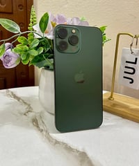 ايفون 13 برو ماكس ذاكرة 128 بطارية 100 مبدل شاشة و بطارية فيس إيدي يشت...