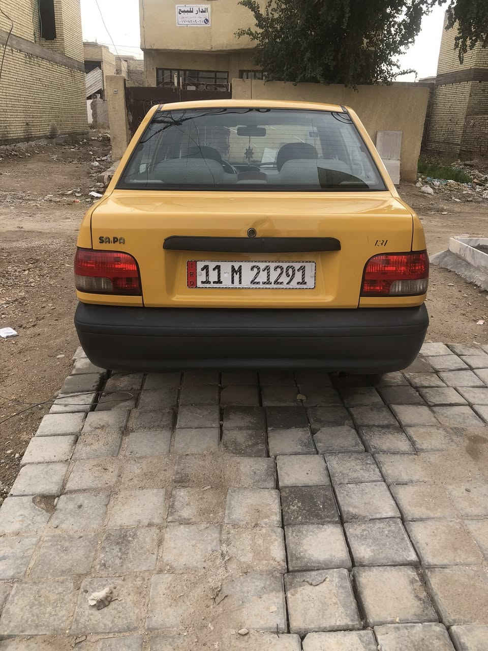 سايبا موديل 15 رقم بغداد انكليزي بسمي هيئه وغرمات مصفره تبديل جاملغ فقط باقي مقفوله السياره مكينه 80‎%‎ والكير خير من الله السعر 40 وبيه مجال قليل الرقم *********** عنوان بغداد
