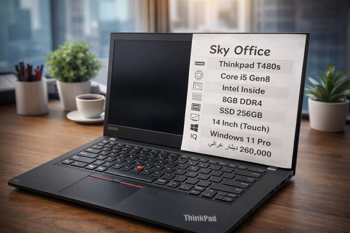 � أفضل عروض لابتوبات Lenovo – أداء يعتمد عليه! 🔥
هل تبحث عن لابتوب عملي، قوي، ومناسب للدراسة أو العمل؟
💻 لابتوبات Lenovo ThinkPad توفر لك الجودة، المتانة، والأداء العالي بسعر مناسب.

✨ المميزات:
✅ معالجات Intel / AMD أصلية
✅ سرعة عالية بفضل SSD
✅ تصميم أنيق ومتين
✅ مناسب للأعمال، الدراسة، البرمجة، والاستخدام اليومي
✅ أنظمة Windows أصلية

💰 أسعار منافسة تناسب الجميع
📦 الكمية محدودة
📍 متوفر لدينا في Sky Office

📩 تواصل معنا الآن للحجز أو لمعرفة التفاصيل
لا تضيع الفرصة… Lenovo خيارك الذكي 🚀
متوفر توصيل لجميع محافظات العراق  🚚 
***********
