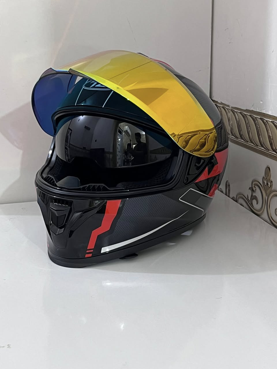 خوذة (TZ)للبيع بسعر مناسب قياس XL
الشراي يراسلني خاص


**إذا كنت صاحب هذا الإعلان وتريد حذفه لأي سبب، رجاءا أرسل رسالة إلى الدعم الفني**