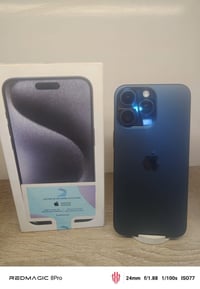 15برو ماكس مكفول  ضمان مع باكيت ب1000 قفل ذاكرة 265 بطارية 81 07773049...