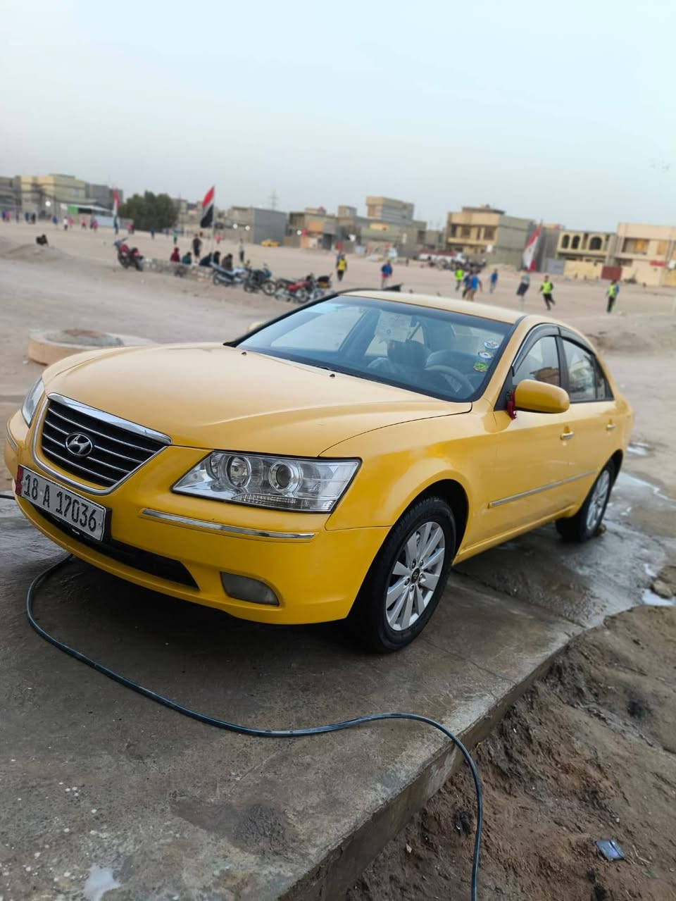 سلام عليكم سوناتا 2010للبيع السياره خليجي حادثه جمالغ الامامي السياره مسجله بلخط خطه بغداد كربله تخم تاير جديد تبريد شغال السياره جاهزه صبغه  جديده مكان السياره كربلاء *********** السعر 97 وبيه مجال بسيط
