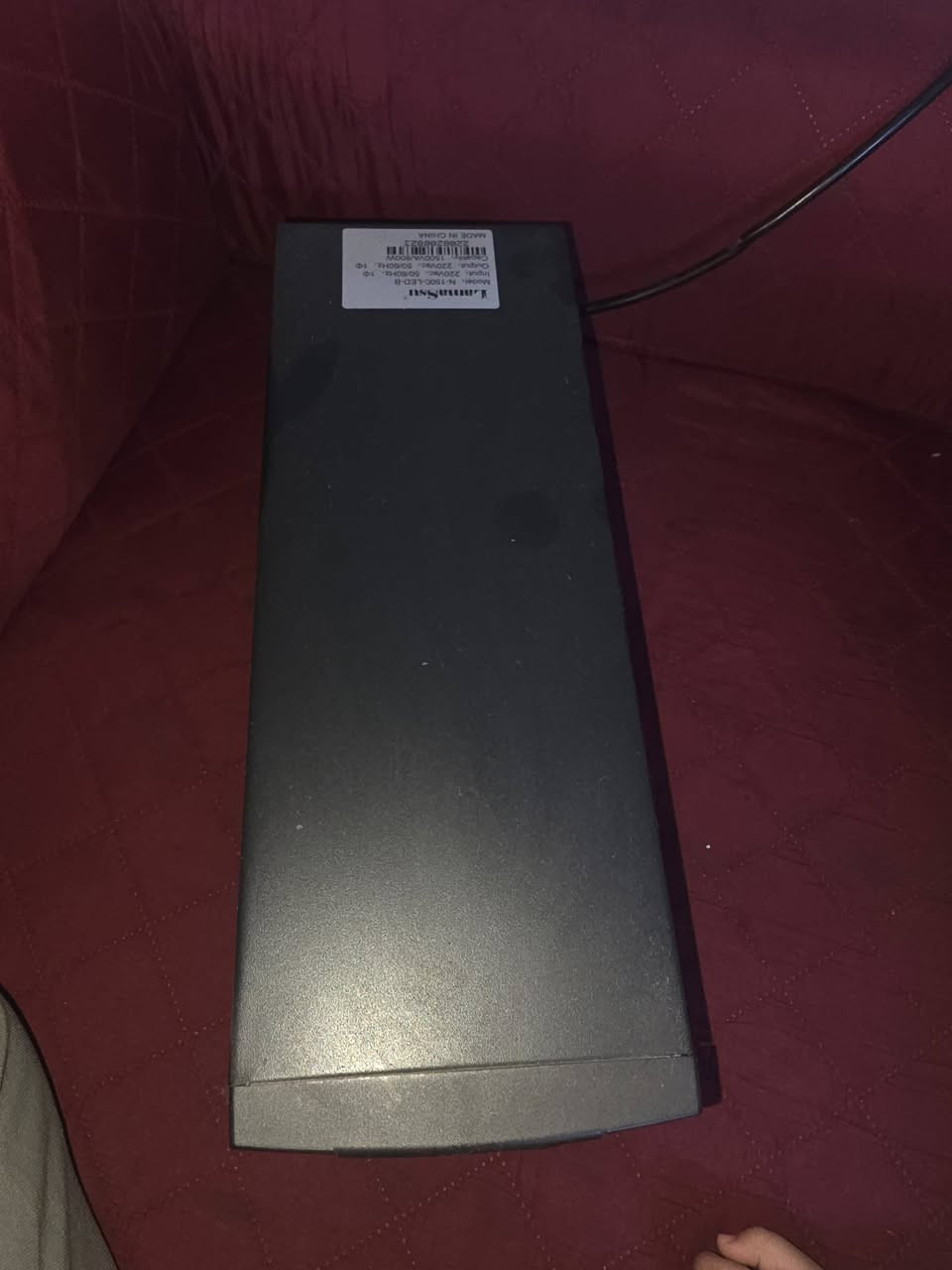 سلام عليكم يو بي اس مستخدم بس نضيف ماخذه من نبع بس متروك صاله ٨ اشهر وبطارياته ساكته
مكاني بغداد الحريه ليفيده خل يتفضل خاص


**إذا كنت صاحب هذا الإعلان وتريد حذفه لأي سبب، رجاءا أرسل رسالة إلى الدعم الفني**