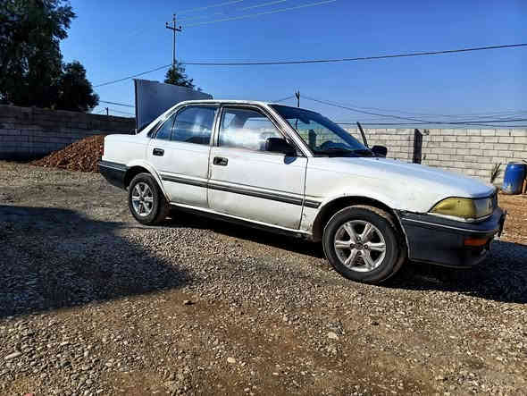 كورله للبيع موديل 90سياره جهزه كلشي مابيها ماشاء الله  سعر 50 تصال ع هذا رقم ***********
***********
