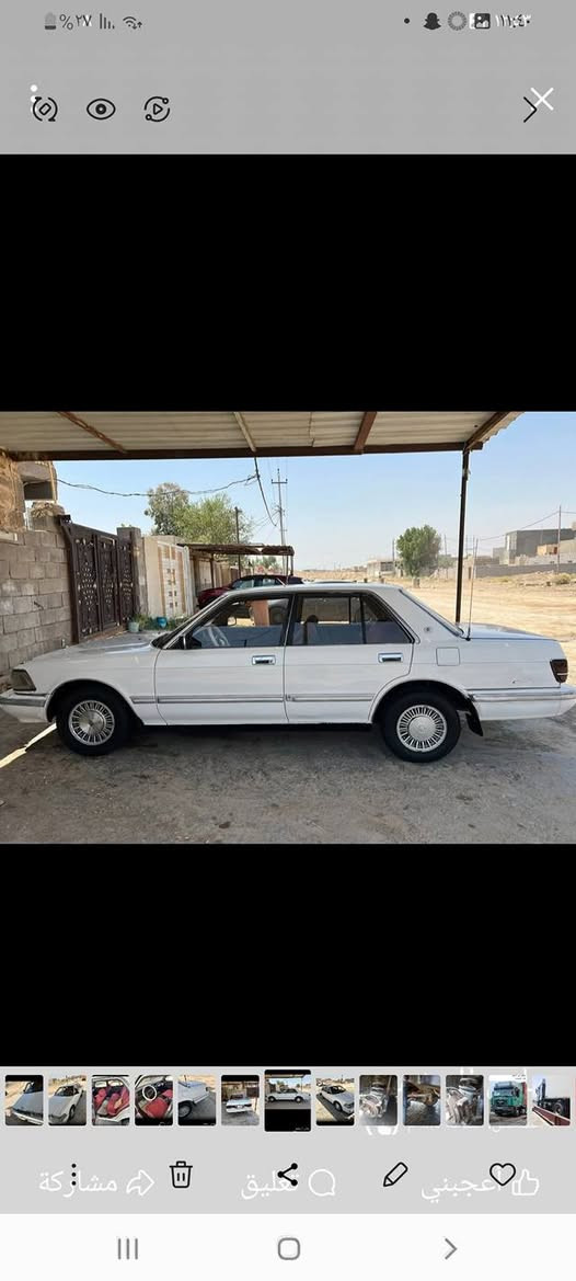 سلام عليكم سوبر سيدان موديل ٩١ للبيع محرك وكير بلاد بسمنة مكان بغداد السعر ٤٧ وبيه مجال رقم انبار ***********
