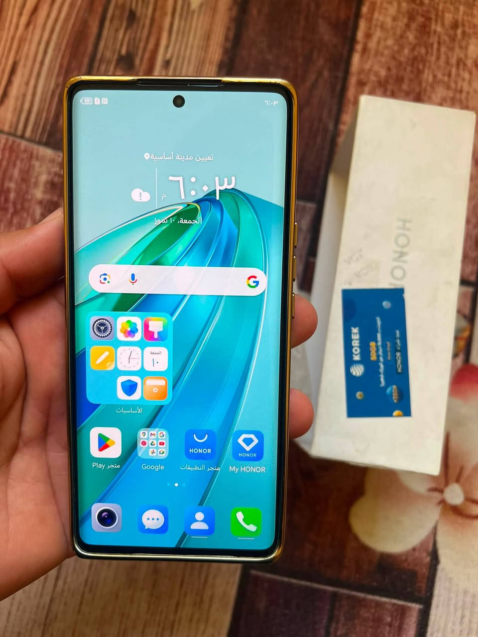 جهاز للبيع هونر  X9  مكفول من اي نقص العنوان 
حله سعر 300 الف او بي مجال اي استفسار اتصال 
على الرقم   ***********
