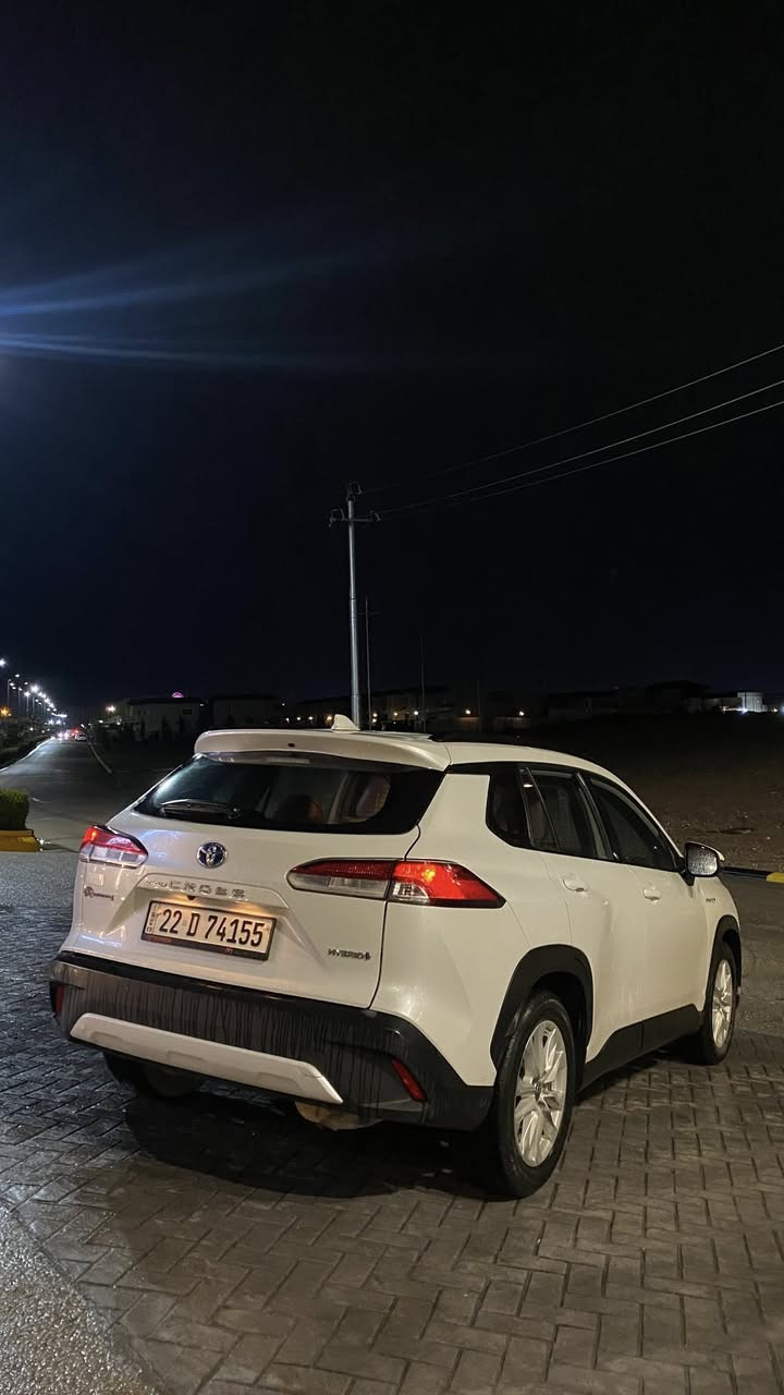 خليجي وبسعر بلاش !! 🔥🔥
السلام عليكم - كورولا كروس هايبرد شركة جيهان اربيل
موديل 2022 - بدون صبغ فقط جاملغ امامي معدل بارد وبيها pdr بسيط وتكحيل .
الممشى 162,000km الف كم ، وقابل للزيادة 📈
1. هايبرد بانزين + كهرباء اقتصادي جداً🔋.
2. شاشة وسطية لمس ✔️
3. كاميرا خلفية 
4. أضاءة led أمامية وخلفية
5. تحكم ستيرن متعدد الوضائف 
6. مثبت سرعة
7. نظام مراقبة ضغط الأطارات
8. بصمة دخول ذكي
9. فتحة سقف 
10. درايڤ مود 
11. ABS + ESP ❄️
گير مكينة حدادية كله بشرط 
مرقمة اربيل جاهز وكامل سنوية بأسم صاحبها تحويل مباشر .
السعر المطلوب : 172$ ورقة وبيها مجال 
عنوان السيارة : اربيل 
رقم صاحبها : ***********
