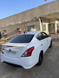 نيسان صني هندي مديل 2022  حادث السياره جاملغ خلفي + الباب العبري موضح ...