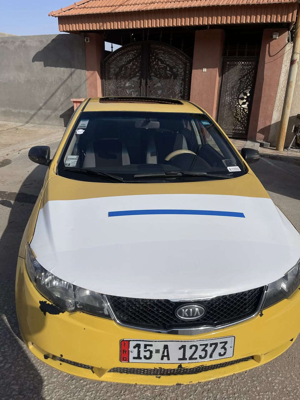 السلام عليكم
كيا فورتي 2013 رقم انبار دولي تحويل مباشر 

مكينة 2000 جاهزة 

كير 6 نمر 

مصفرة هيئة وغرامات 

بيها جاملغ امامي وبنيد من امريكا 

وجاملغ خلفي بل عراق 

السيارة بدون دواخل بدون لغود كفالة 

مكان السيارة بابل _ المحاويل 

السعر 73 وبيها مجال 

للاستفسار الاتصال 

‏‭0789 388 6774‬
