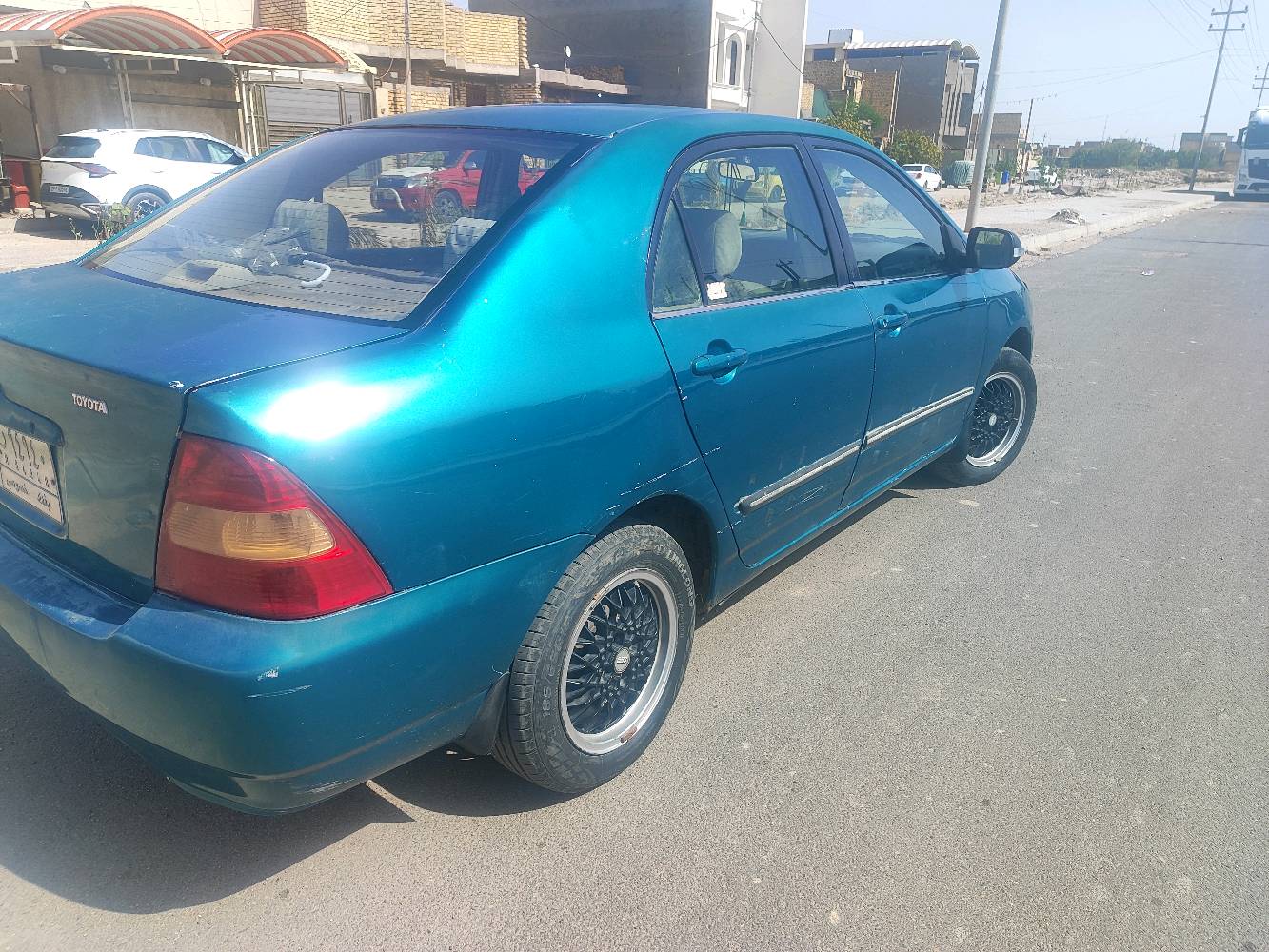 كورلا بيكاتشو رقم بغداد محرك ١٣٠٠ كير محرك تمام كشرها تعبان تبريد تدفئة شغالة صدرها بي درايمات كايمة راعيها بنعمانية بيتهم السيارة مشروع وطني معروضة ب60$ وبيها مجال

***********