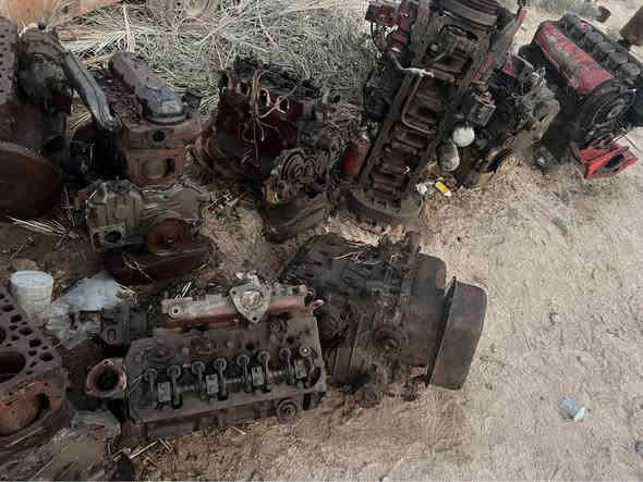 للبيع   مكاين
1_دويز 6سلندر رافس العدد1

2_كمنز 6سلندر 102شغاله العدد 1

3_مكاين فيات  اوربي 4بستم 104 بيهم نقص غراض 
العدد 13قطعه 

4_افيكو 6سلندر 112 بيه نقص غراض العدد1

للاستفسار ***********
***********
العنوان بابل حلة
