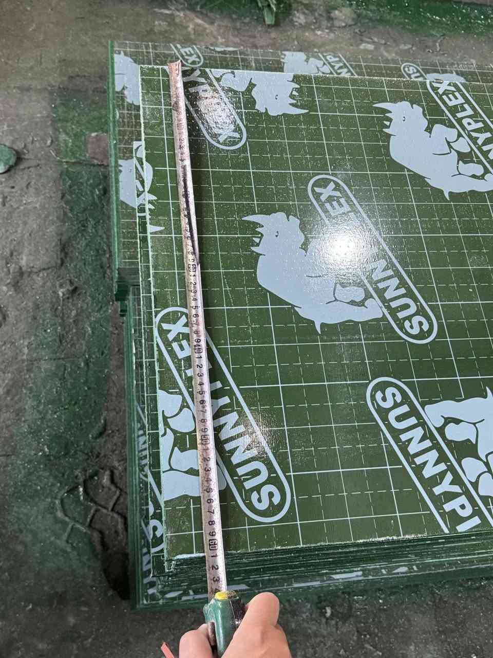 بلايود وجه اخضر بلاستيك 
SUNNYPLEX
Green pp plastic film faced plywood 
610x2440x18mm
الواتس اب 8613305221428+

#بلايودبلاستيك #معاكس #كونترخرسانة #كومبي  #GT #sunnyplex #اخشاب #بلايودصيني #ACME #PVC


**إذا كنت صاحب هذا الإعلان وتريد حذفه لأي سبب، رجاءا أرسل رسالة إلى الدعم الفني**