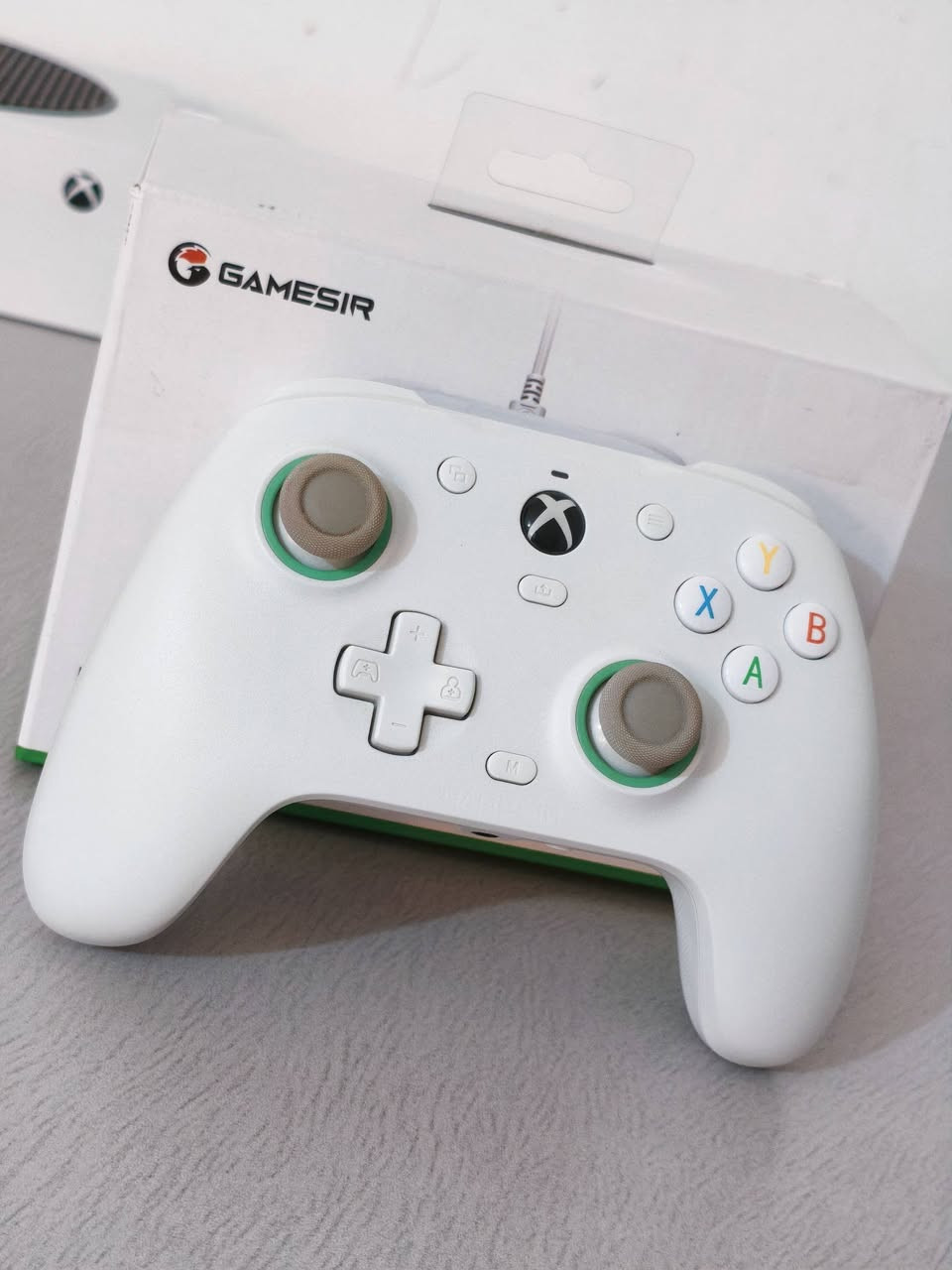 Xbox Series S جهاز

اصدار 2022 نظيف مداخل تصليح ولا مفتوح

Gamesir جوستك وحده احترافيه من شركه

بگير مغناطيسي نسبه العطل فيه قليله الى معدومه استعمال قليل على كد تختيم لعبه وحده.
الجهاز كامل الملحقات مع كارتونه الجهاز و کارتونه.

الجوستك

السعر 380 الف

مكاني بغداد


**إذا كنت صاحب هذا الإعلان وتريد حذفه لأي سبب، رجاءا أرسل رسالة إلى الدعم الفني**