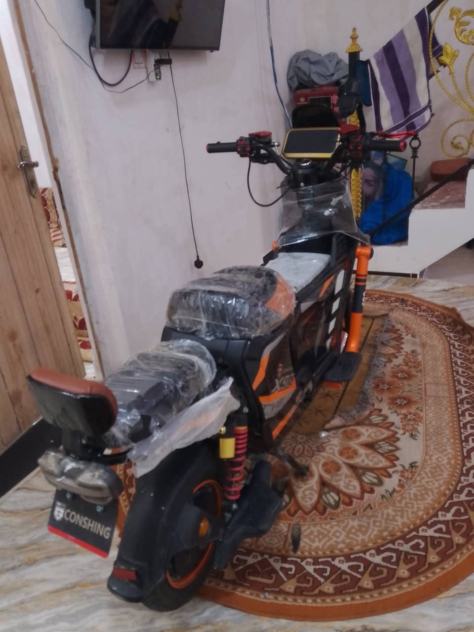 ***********
السلام عليكم دراجه اكس 900 2026 بيها بطاريات 33 امبير دراجه نضيفه كلش ربع دينار ما تصرف عليها بيها سويج + بصمتين دراجه حلوه ونظيفه كلش وبيها بلوتوث شغال  المكان البصره القبله السعر 425 وبيها مجال للشراي

