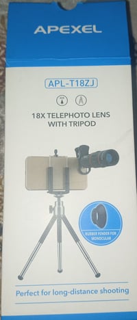 عدسة APEXEL • ملحقات كاملة • تصوير مرتب