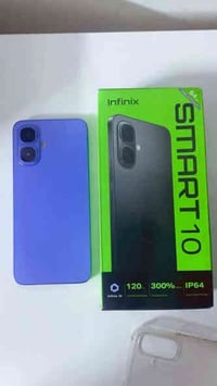 انفينكس سمارت 10 تلفون جديد جدآ فتح كارتون نضيف مملعوب بي ولا داخل مصل...