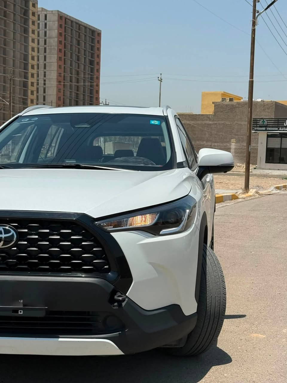 🚗 كورلا كروز 2025 هايبرد فول مواصفات
مرقم بغداد
ماشيه 42000km
1-كرسي كهرباء 
2-جنطة كهرباء
3-شاحن لاسلكي
4-فتحت سقف
5- اربع كامرات 
6-رادار
7-داخل جلد احمر 
8-كار بلي
9-وضعيات قيادة 
10-تبريد قطعتين
11- تحكمات ستيرن
🔴 لمعرفة السعر اكتب تم بالتعليقات وسوف يصل اليك السعر 
***********
