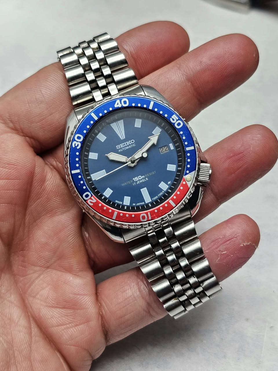 سيكو بيبسي دايڤر فنتج 
الابعاد  42 × 45
نظافة عالية 
اوتوماتيك 17 جوهرة


**إذا كنت صاحب هذا الإعلان وتريد حذفه لأي سبب، رجاءا أرسل رسالة إلى الدعم الفني**