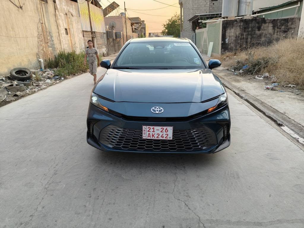 Toyota Camry 2025
تويوتا كامري موديل 2025
مواصفات SE
حادث فقط بونيد صبغ بدون دواخل 
ارباك طاك راجع بلادي شركه 
سياره بدون رقم يترقم سليماني اربيل دهوك شرط ترقيم 
مكان كركوك
سعر 208 بي مجال 
للاتصال *********** كركوك, العراق
