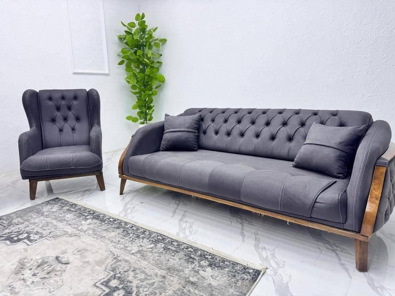 🛋️تخم قنفات تركي بأفضل جودة -  
🛋️ يتكون من 10مقاعد 
🛋️ 2 ثلاثية تحتوي على 6ارجل 4خارجية و2داخلية مخفية 
🛋️2 كراسي تحتوي على 5ارجل 4خارجي و2داخلية مخفية 
🛋️1 ثنائية تحتوي على 4ارجل 
✨قماش مخمل جودة ممتازة 
🪵خشب زان 
✨ اسفنج باندا 
✨ظهر قلاب 
🚚خدمة توصيل لجميع المحافظات 
📱 للحجز والاستفسار يرجى التواصل


**إذا كنت صاحب هذا الإعلان وتريد حذفه لأي سبب، رجاءا أرسل رسالة إلى الدعم الفني**