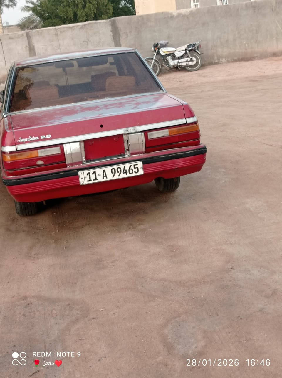 سوبر موديل 85 رقم نكليزي بغداد بسمي مكينه بطه سعر 40 وبيه مجال مكان الوركا ***********
