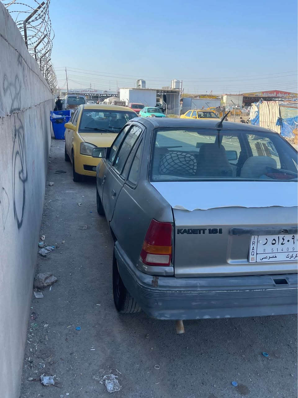للبيع كاديت 91 رقم كركوك الماني شرط تحويل وكاله سيار جديد مال بيت. كير محرك صدر تيرات كلها جديد  طخم تيرات جديد سعر 17وبي مجال ***********// ‭*********** كركوك, العراق

