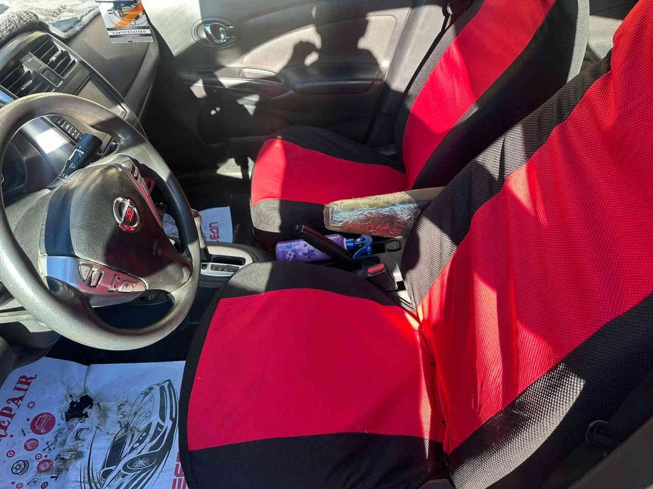 السلام عليكم 
نيسان فيرسا 2019
لون اسود 
رقم بغداد 
فئه Sv 
تحكم ستيرن جام كهرباء 
شاشه بلادي سياره جاهزه من كلشي راديتر جديد تخم تأير جديد 
حداديه  صدر جديد سيارة حلوه واقتصادية كلش محرك 1600 مكان السيارة بغداد العطيفيه  سعرها 80 ورقه وبيها مجال بسيط جدا  هذا رقم صاحب السيارة *********** تحويل مباشر  الرقم جديد يعني متتاخر بتحويلها .
اني مكلف بالنشر اي استفسار اتصل على الرقم وبي واتساب .
