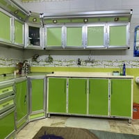 كاونتر ألمنيوم مع سنك مرمر العنوان بغداد الكرخ 07709291275