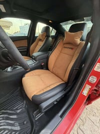 تغيير داخل جارجر من جلد اسود الى كنتاره مشمشي مع تغليف دشبول خياط  077...