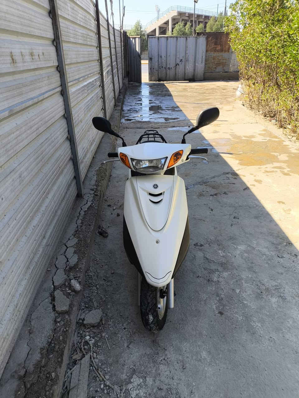 السلام عليكم دراجه رمبه صالحه سبعه ايام جديده مزاد عنوان بغداد حي البتول *********** على وضع الشركه  ملعوب بيها ممشي 22 كيلو
