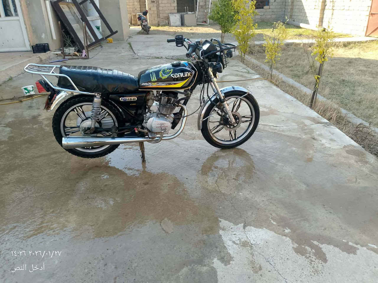 السلام عليكم دراجه نضيفه  جهز السعر خاص ***********الشراي ينتصل
