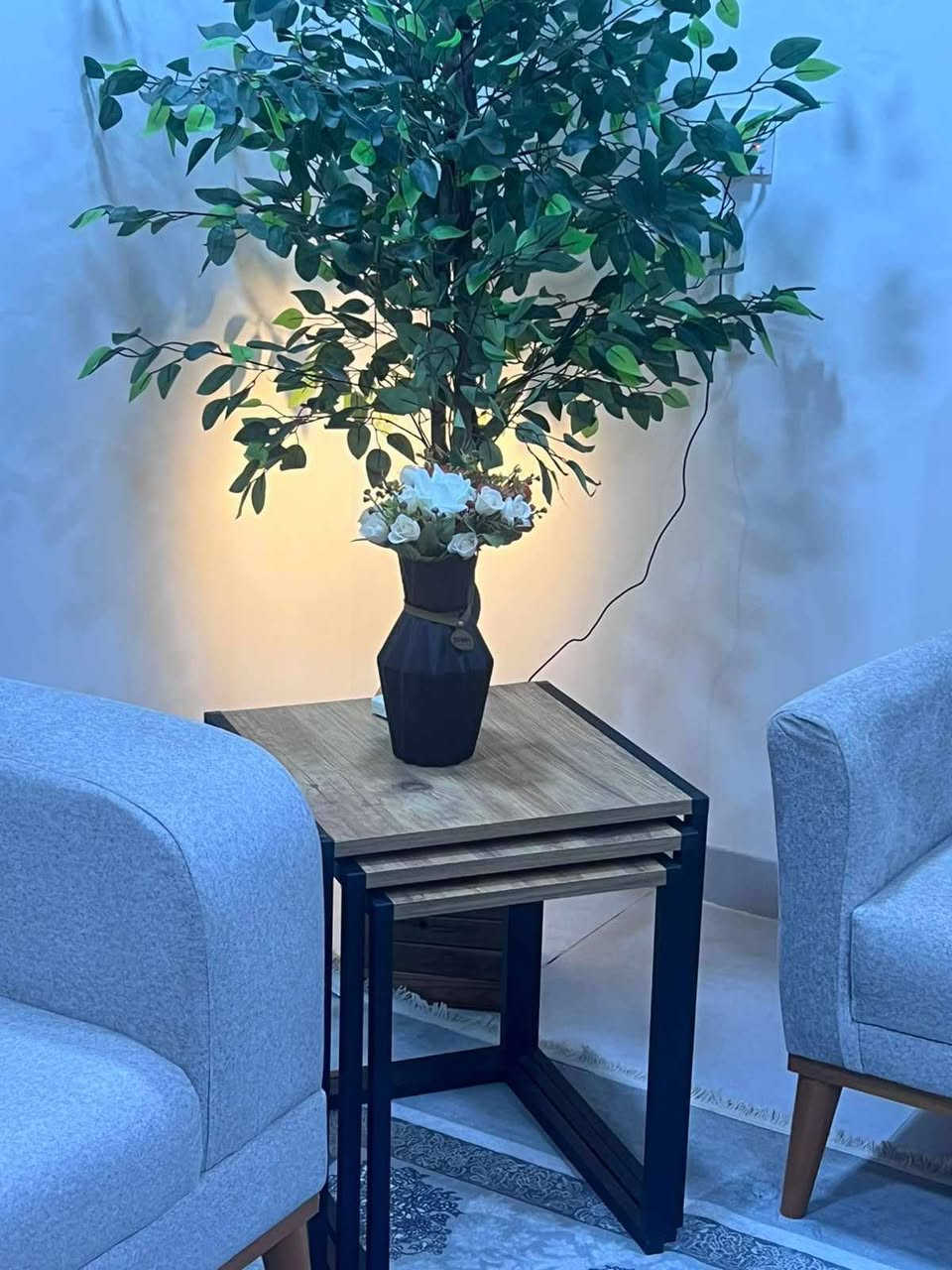 ژووری میوان کامل
تاقم قەنەفەی تورکی ۱۰نەفەری
نوێیەو بەکارنەهاتوە
ئەمانەی لەگەڵە 
تەپڵەک
 مێز
 کۆن سۆڵ
گوڵ
سەعات
خۆی ۱٥وەرەقەی پێدراوە
نرخی هەموویان ۹وەرەقەو معاملە
کەلار


**إذا كنت صاحب هذا الإعلان وتريد حذفه لأي سبب، رجاءا أرسل رسالة إلى الدعم الفني**