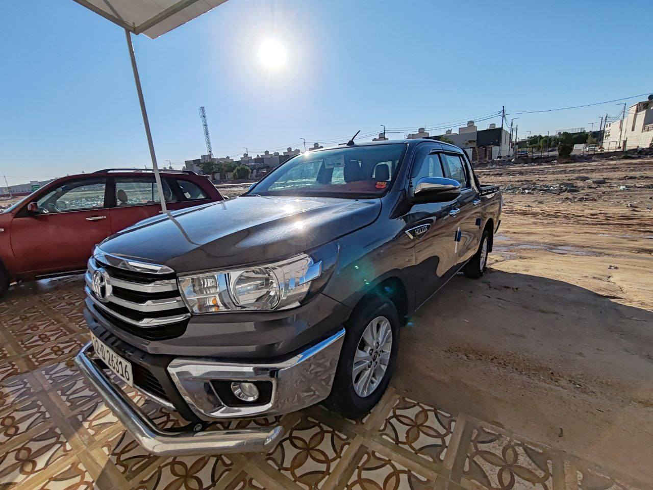 TOYOTA 
للبيع هايلوكس 
مديل: 2022 ناصي
الضربه باب وجاملغ فقط
السعر: 245وبيهة مجال حك الجيه
للتواصل: *********** واتساب
