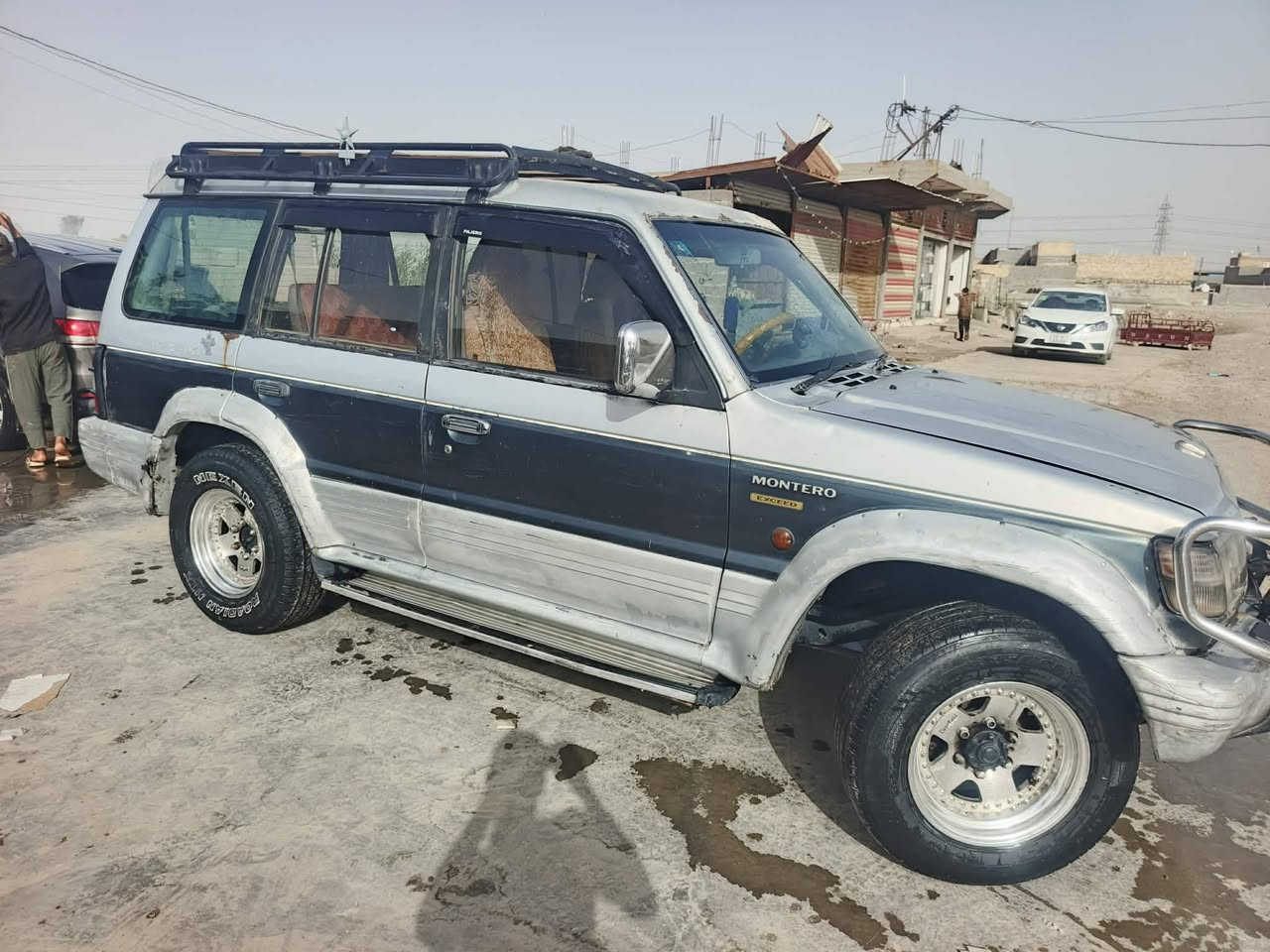 باجيرو البيع موديل  1995 رقم نكليزي بسمي تحويل ثاني يوم مكينه فيفتي جديده.
لاستفسار. ***********.

العنوان بغداد.. 
السعر 40
