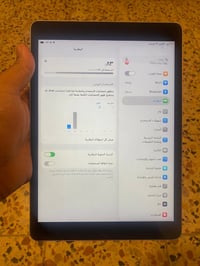 ايباد 9للبيع مستخدم 7 اشهر نظافة 100‎%‎100 كارتونة واغراضة كاملة مع ال...
