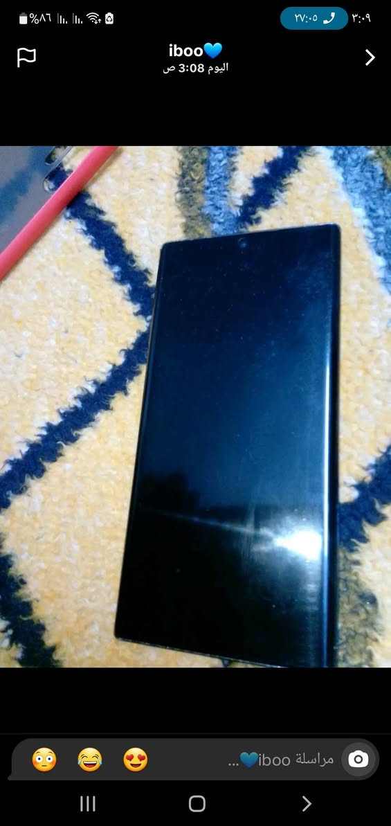 نوت ١٠ برو ماكس رام ٢٥٦ موبايل نضيف ما بي اي عيب سعر ٢٥٠ الف استفسار ***********
