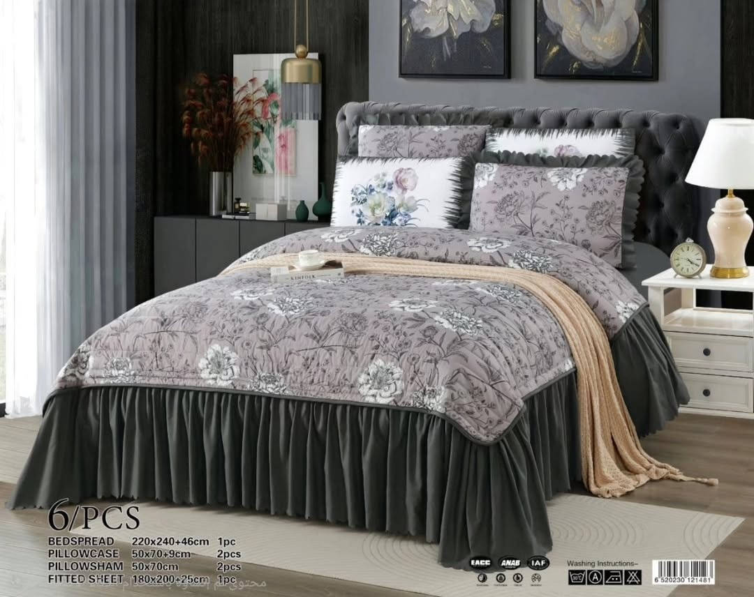 🎉جديدنا صيف 2026 غطوة نفرين 6 قطعة قطن 100%🎉
😍🙈عرض خاص جدا جدا🙈😍
قياس غطوة/ 220+240+46 كشكش 
قياس شرشف/ 180+200+25 
4 عدد وجه مخدة/ 50+70+9 DIGITAL 
💰(السعر  35  الف دينار) 💰 
💐💐 #مفروشات_بيت_الغدير 💐💐
لبيع الدواشك وكافة انواع المفروشات
🚕 توجد خدمه توصيل داخل بغداد  وجميع المحافظات 🚕العنوان  /بغداد/الغدير/ساحة ميسلون/مقابل بناية ميسلون أول محل ركن ♥♥📞هاتف *********** /***********
T.me/alghadeerhouse
#فرشة_نفرين #مفروشات بيت_الغدير هدية
الجميع
