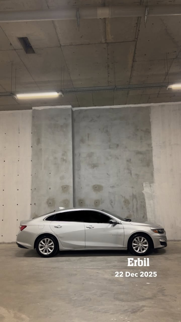 شفروليه ماليبو 2021 LT
سيارة نظيفة ومجهزة، تم الاهتمام بها بالكامل،
المواصفات:
 • ممشى: 85 ألف مايل فقط
 •محرك + جير بشرط الفحص
 •بدون إيرباغ
 • أمامية وخلفية (كبس)
 • نصف جامر لخ + باب سكن (صبغ)
 •تعديل خفيف على الجاور الخلفي
 •نظام تبريد شغال 100% (قطعتين)
 •كاربلاي + وايرلس كاربلاي
 •تدفئة الكشنات الأمامية
 •4 تايرات لوك
 •دهن محرك وجير جديد

2021 شۆفرلێت مالیبوLT 
ئۆتۆمبێلێکی پاک و باش پارێزراو، بە وردی چاودێری کراوە.
تایبەتمەندییەکان:
• مایل: تەنها 85 هەزار میل
• بزوێنەر و گێڕ بە شەرت
• بێ ئەیرباگ
• پێش و پشت کەپس
•بستەک جامرلغی پشتەوە تعدیل
• ئەپڵ کارپلەی + ئەپڵ کارپلای وایرلێس
• 4 تایەی نوێ
• رونی بزوێنەر و گێڕ نوێ
***********
