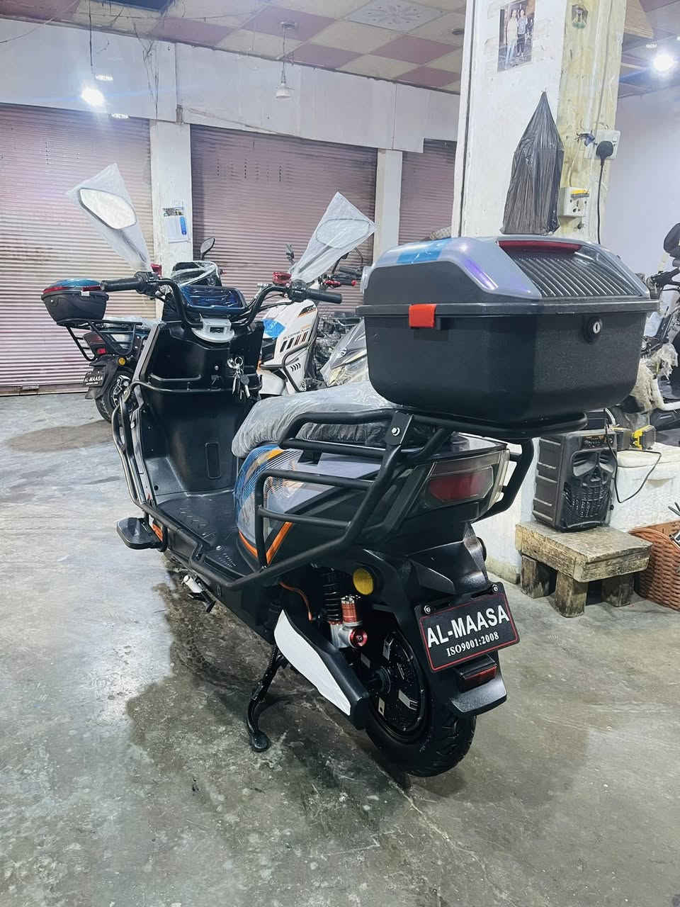 دراجه شحن الاباتشي موديل2025 صاله شهر من مشدود ع فحص وضمان 3ايام السعر(750)وبي مجال بسيط***********
