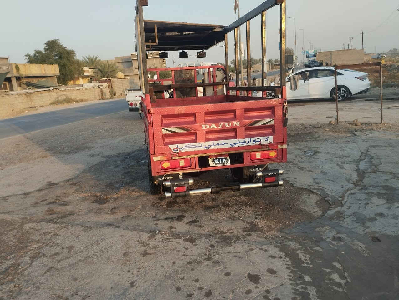 السلام عليكم  ستوته همر للبيع موديل 23 صار سنه ونص متروكه الستوته عله وضع الشركه لا شخط ولا مكينه مفتوحه بس كلجات مبدله مال الشركه السعر3100وبيهه مجال ستوته راديتر مال مي وكير خفيف وثكيل بلكسن مكينه 300سيسي قفل اكسل بريك دهن ستوته مال خبزه والله يشهد مرزوقه *********** مكاني ابو غريب الشيحه
