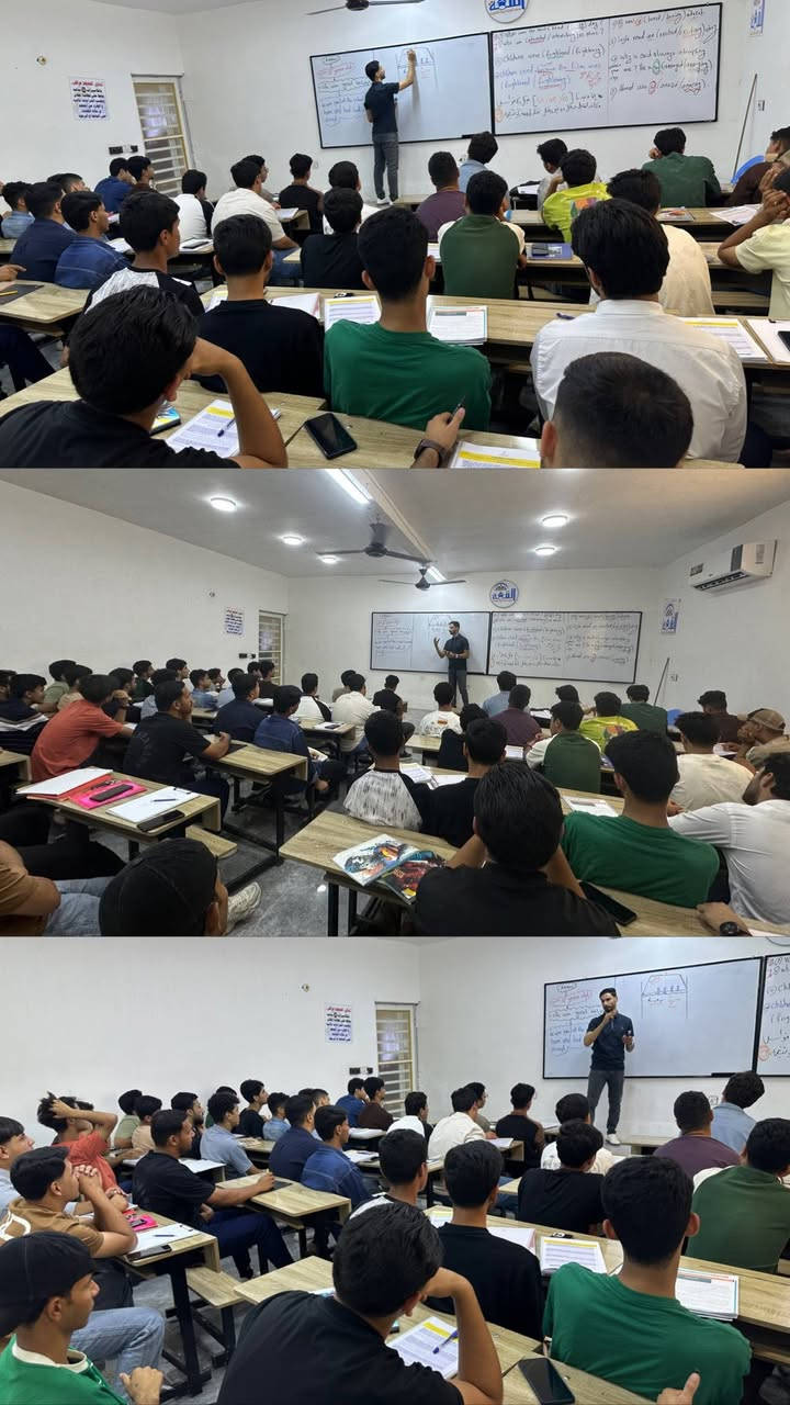 في القمة كل شيء مخطط له بهندسة محكمة 
فالقمة وكادرة وطلابه اسم على مسمى 

نبشركم بفتح مجاميع جدد ولكل المواد ✅ دفعة 27  القرار قرارك 
أما إن تكون في الصفوة أو تقع في المحظور ويكون الندم حليفك إذا اخطأت بالاختيار
نتائجنا تتكلم عنا 
ويكفينا فخرا 
العام الماضي خرجنا اثنين من الاوائل على العراق 
وهم كل من آيات حيدر ثامر بمعدل 99,8
وفاطمة علي مهدي بمعدل 99,7 من غير الإضافات.. 
واكثر من 30 طالب بين الطب والصيدلة والتمريض 
 
فالقمة هو مصنع الاوائل و وعد منا دفعة 27 نترس ابو غرق 100


**إذا كنت صاحب هذا الإعلان وتريد حذفه لأي سبب، رجاءا أرسل رسالة إلى الدعم الفني**