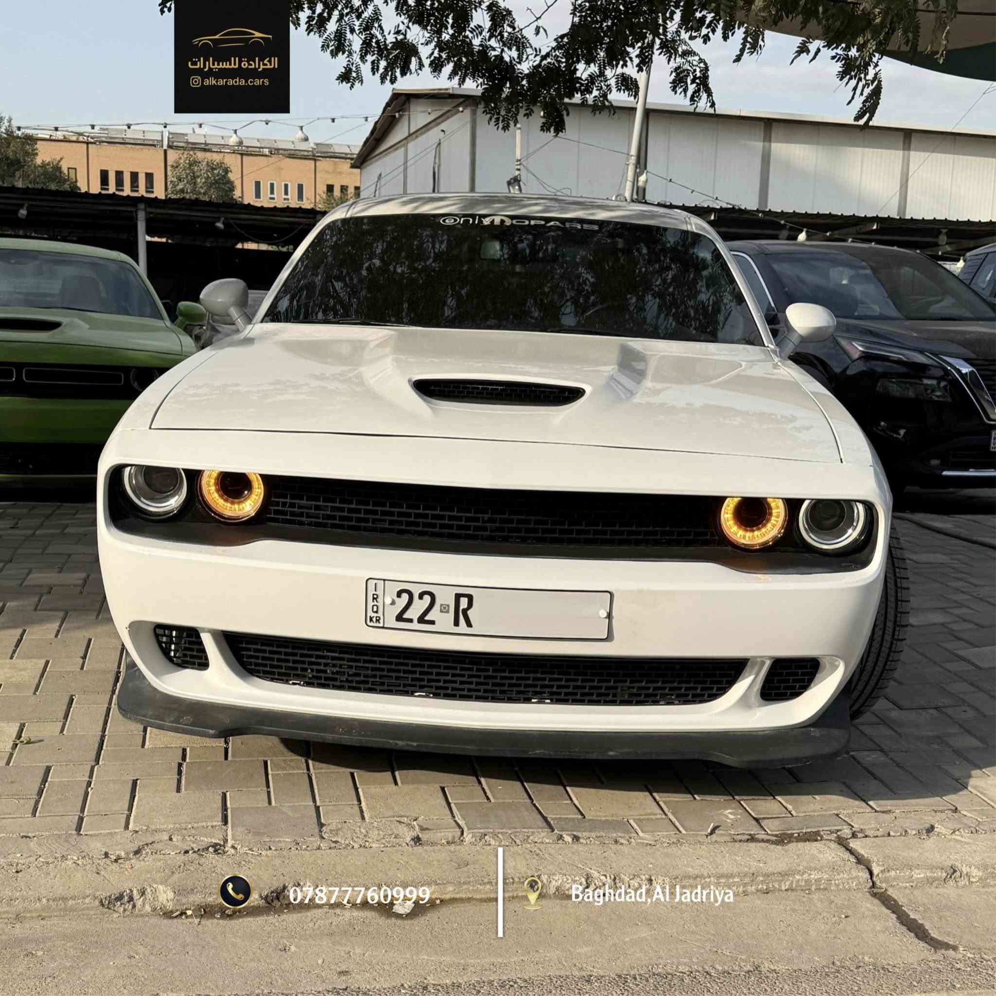 _ النوع: [ Dodge Challenger RT ]
_ الموديل: [2023]
_ الكيلومتر: [ 5,700 ميل فقط]
_الضرر : [ دعامية و بنيد ]
_ السعر: [35,000,000 د.ع / خمسة و ثلاثين مليون]
_ الموقع: بغداد – الجادرية 
_ للاستفسار: ***********⁩⁩⁩
_  السيارة عليهة برمجة مراوح وتقليل صرف الوقود ومزودة باكزوز رياضي ودفيوزر من شركة  BIG BOZ وعليهة اكس بايب اكزوز
