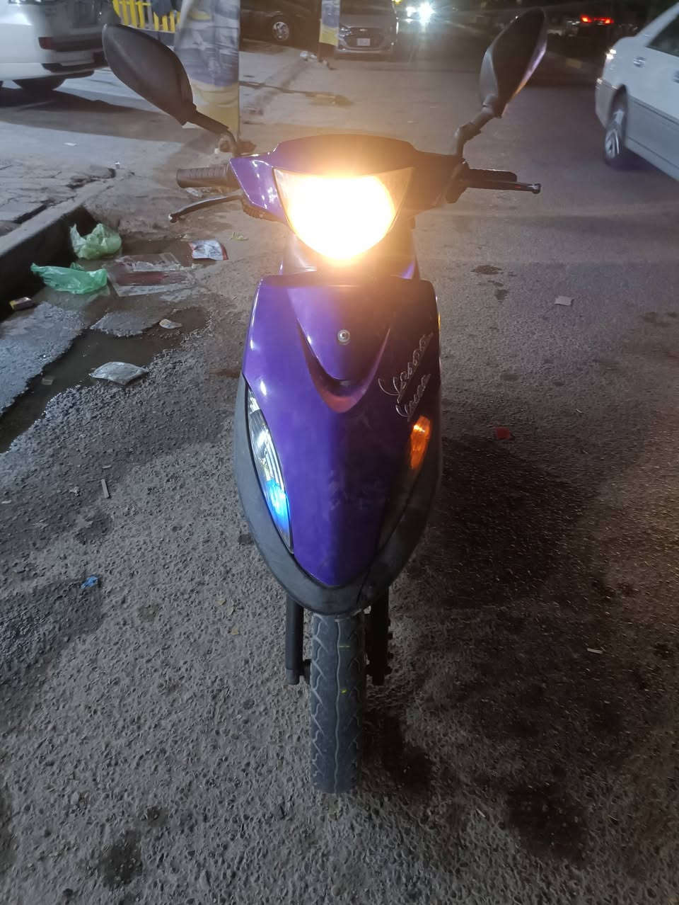 دراجه للبيع شغاله نظيفه السعر 375 ***********
