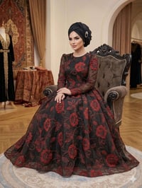 فستان محجبات • مقاس ٤٤/٤٢ • لبسة وحدة