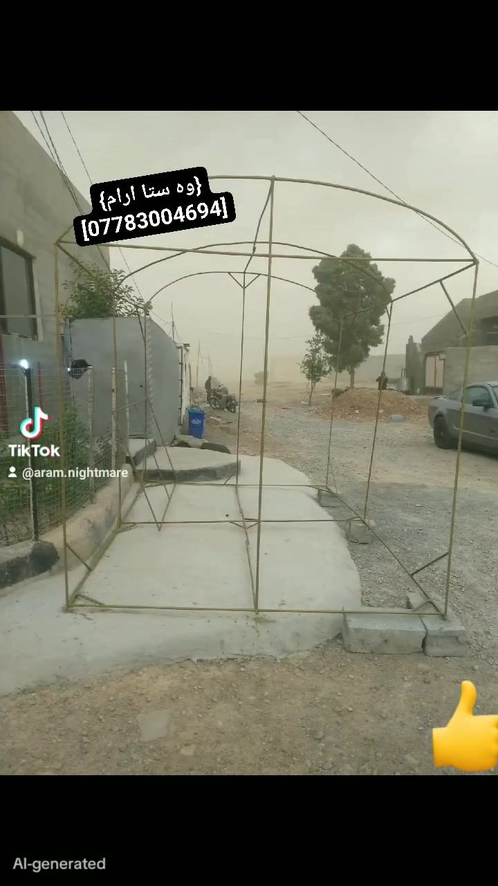 دروستکردنی هەموو جۆرە قەفەسێکی باڵندە بە خواستی ئێوە!
کوالێتی نایاب: بەکارهێنانی باشترین جۆری ئاسن و تۆڕ.
​دیزاینی مۆدێرن: شێوازی کەوانەیی و وردکاری ورد لە ئاسنگەریدا.
​بەرگری بەرز: دروستکراوە بۆ ئەوەی ساڵانێکی زۆر بمێنێتەوە.
​متمانەی ئێوە سەرمایەی کارەکانمانە.
​ ناونیشان: کەلار -ڕزگاری
📞 بۆ داواکاری و زانینی نرخ پەیوەندی بکەن:
 [وه ستا ارام][***********]
